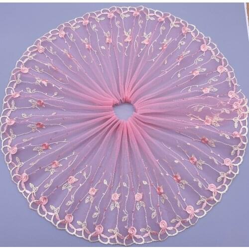 20CM10yards Embroidery Lace ribbon dress lace fabric ribbon,DIY aceessories ,sewing accessories Lace fabric Lace trim