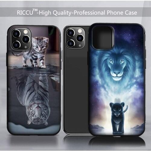 Chenel Cat tiger dog lion DIY phone Case cover Shell For Samsung Galaxy A7 A8 A6 Plus A9 2018 A50 A70 A20 A30 A40