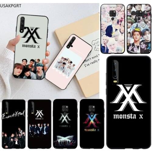 KPOP Boy Group Monsta X Phone Case for Huawei P40 P30 P20 lite Pro Mate 30 20 Pro P Smart 2020 prime