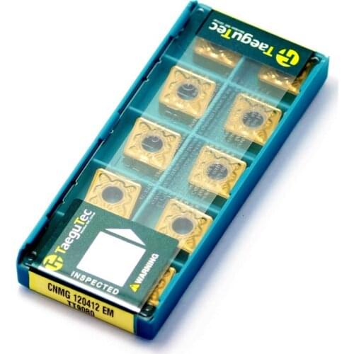 CNMG120412 EM TT9080 10pcs/lot TaeguTec Negative 80 degree Rhombic Turning/Lathe Inserts