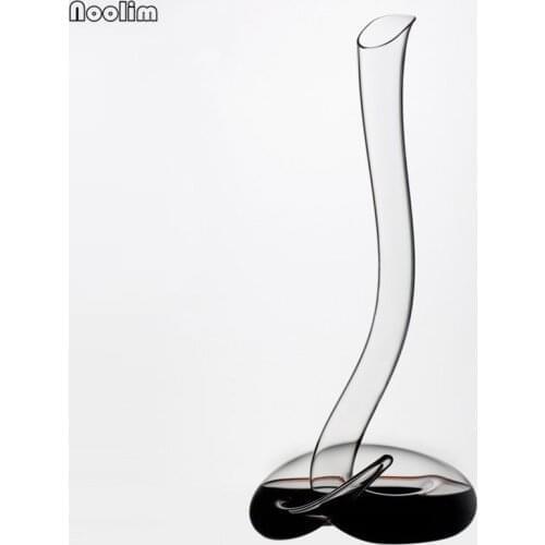NOOLIM Lead-free Crystal Glass Decanter Wine Decanter Handmade Mouth Blown Transparent Glass Barware Supplies Kitchen Bar Tools