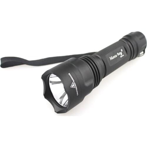 Manta Ray Mini C8 CREE XP-L Hi V3 2000lm 2 Groups Modes 5-Mode + 3-Mode LED Flashlight (1 x 18650)