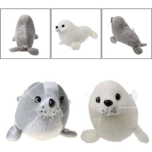 Cute Marine Animals Seal Toys Kawaii Plush Toys Simulation Seals Doll