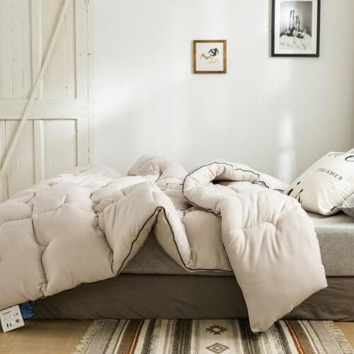 Pure Cotton Soft Cool Summer Quilt Blanket Double King Queen Bed Bedding Soft Quilted Printed Comforter Home Hotel Duvets