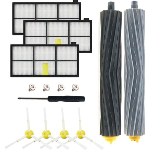 For IRobot Roomba Parts Kit Series 800 860 865 866 870 871 880 885 886 890 900 960 966 980 - Brushes and Filters