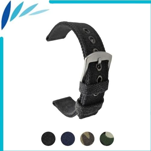 Nylon Nato Watch Band 18mm for Huawei Watch / Fit Honor S1 Canvas Fabric Strap Wrist Loop Belt Bracelet Black Blue Green + Tool