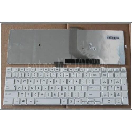 NEW US Laptop Keyboard For Toshiba Satellite C70-A C70D-A C70dt-a C70t-A Keyboard US White Frame