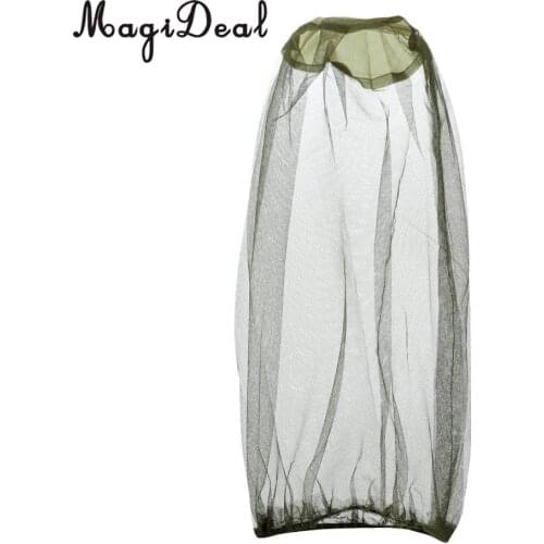 MagiDeal Fishing Anti-mosquito Bee Bug Insect Head Net Mesh Mask Hat Beekeeper Cover for Fishing Kayaking Camping Hiking Access