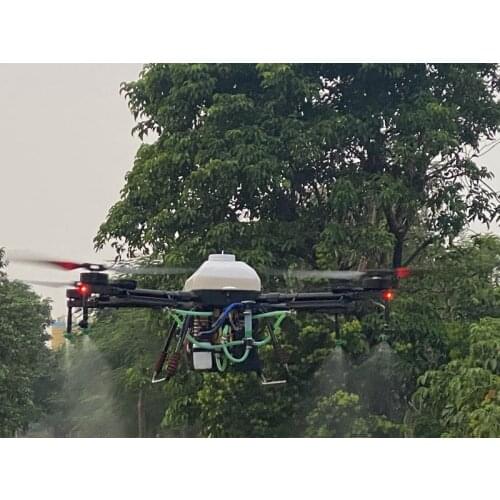 SF-416 Four-axis 16L Hybrid UAV with SVFFI F7000 Generator 7000W Agricultural Spray Drone Frame UAV