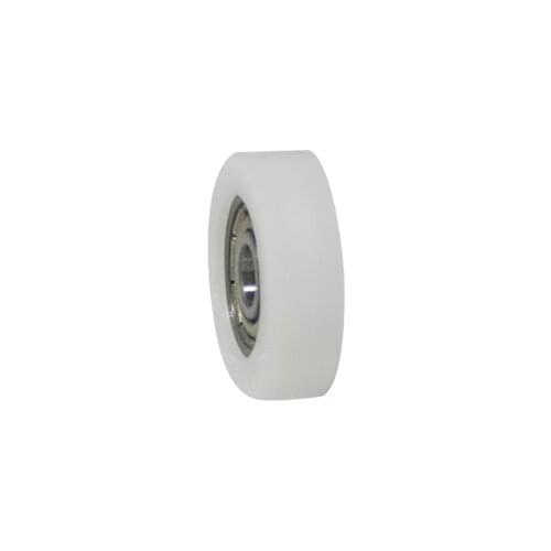 3d printer pulley embedded bearing plastic windows small wheel nylon POM flat type 604ZZ 4x16x5