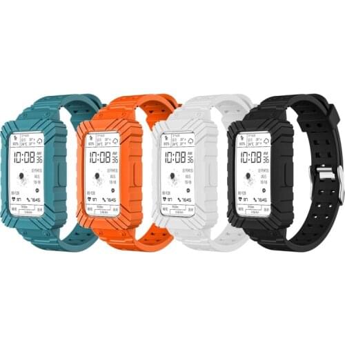 For huawei Honor Band 6 Silicone Strap Replacement Smart Wristband Acdessories