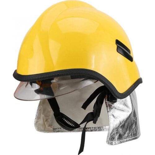 Protective Fireproof Firefighter Safety Helmet Anti-corrosion Radiation Heat Resisting casco bombero Rescue Helmet