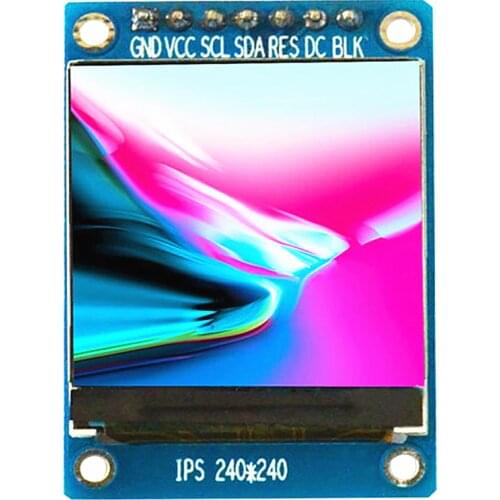 1.3 inch IPS HD TFT ST7789 Drive IC 240*240 7PIN 4-wire SPI serial port 3.3V 12PIN for raspberry pi uno r3