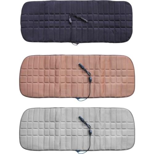 12V Adjustable Car Rear Heated Seat Pad Car Heater Seat Cushion Seat Cover Auto Vehicle Winter Warmer Heater