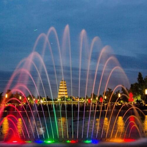 4Piece Brass Straight Garden Fountain Water Nozzle Sprinkler Spray Head DN15, adapted to a wide range of ponds and fountains