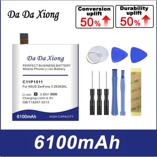 Da Da Xiong 5300mAh C11P1511 Battery for Asus ZenFone 3 ZenFone3 ze552kl z012da/e