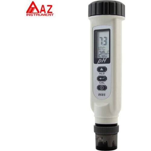AZ8685 Laboratory PH meter Portable ph pen water quality tester PH meter Aquarium Waterproof industrial High Accuracy: 0.2ph