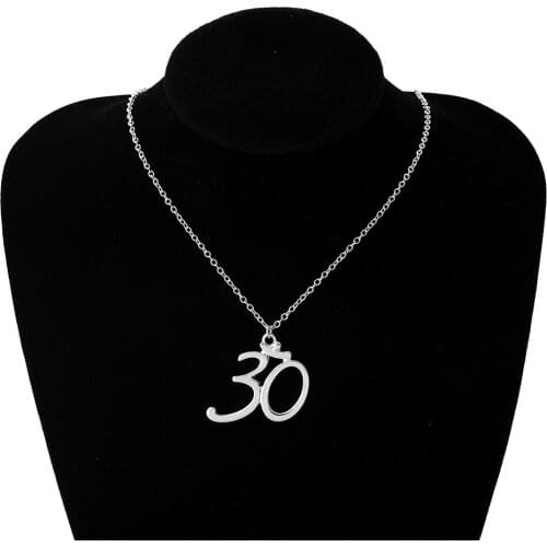 The delicate OM necklace popular in Europe and the United States, boho style yoga Gini gift, give mom girlfriend
