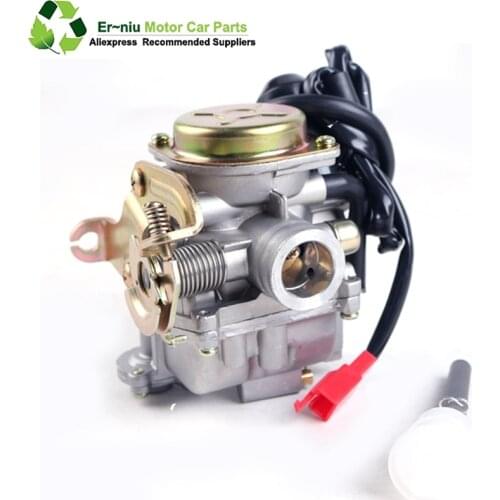 Motorcycle Carburetor for 4 stroke Scooter Moped ATV 139QMB GY6 50 60 80 100 KYMCO GP110 VP110 LAB4 Agility CVK