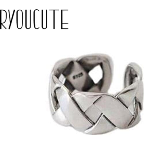 New Charming Large Cross Chains Finger Ring for Women Vintage Boho Knuckle Party Rings Gothic Punk Jewelry Gifts for Girls