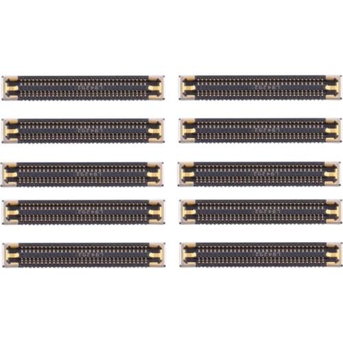 10 PCS LCD Display FPC Connector on Motherboard (The Shorter One) for Samsung Galaxy S9+ S9 S8+ S8 S7 Edge S7 S10e S10 Lite J5