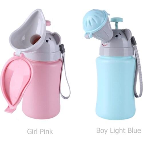 Portable Urine Bag for Baby Girl Boy Kids Cute Urinal Potty Car Toilet Automobiles Travel Urinal Urination Reusable Pee Bottle