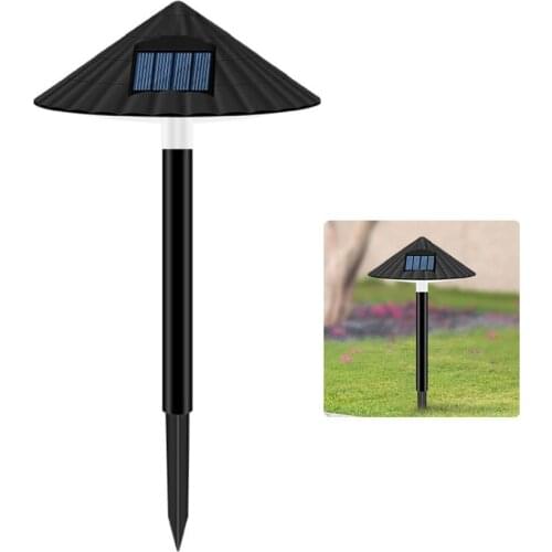 Solar Low Voltage Landscape Lamp Outdoor Path Area Light Inground LED Bulb Deck Light For Yard Walkway Lawn