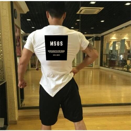 Sports fitness fitness cotton diagonal collar irregular hem printing basketball uniform short sleeves