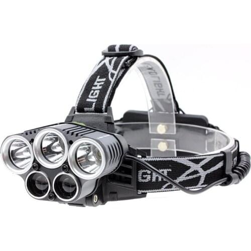 5 CREE LED Headlamp Outdoor Head Lamp Camping Emergency Light Fishing Hiking Equipment