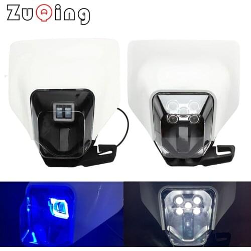 Motorcycle LED Headlight Headlamp Head Lights For Husqvarna TC TE TX FC FE FX 125 250 300 350 450 501 FC250 FE250 TE300