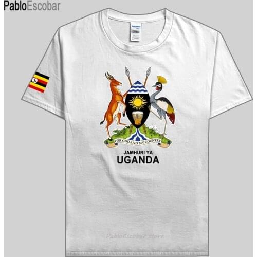 Uganda Ugandan men t shirt fashion jerseys team nation 100% cotton t-shirt gyms clothing tees country sporting flags UGA