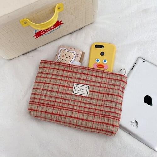 Vintage Floral Women Coin Purse Cosmetic Bag Retro Flower Ladies Storage Bag Female Travel Portable Wallet Pouch Small Handbags