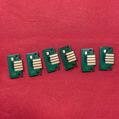 YOTAT 1set one-time use chip PFI-102 PFI102 for Canon IPF500 IPF510 IPF600 610 IPF650 IPF655 IPF700 IPF710 720/750/755/760/755