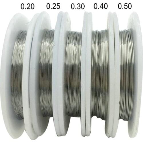 1 Roll Dental Stainless Steel Wire 0.2/0.25/0.3/0.4/0.5mm Orthodontic Line