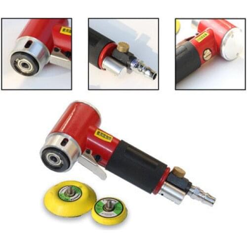 2 inch 3 inch pneumatic grinder polishing machine sandpaper machine red cleaning and polishing tool set waxing sealing glaze