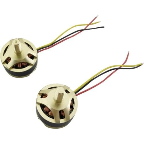 2Pcs 1806 1650KV CCW/CW Brushless Motor for Hubsan X4 H501S H501C H501A H501C H501M H501S W H501S Pro Drone Spare Parts