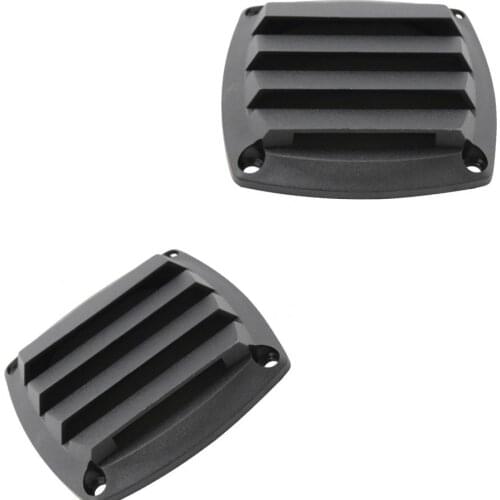 2pcs 3" Plastic Adjustable Louvre Grill Vent Wall Air Vent Boat Marine Parts