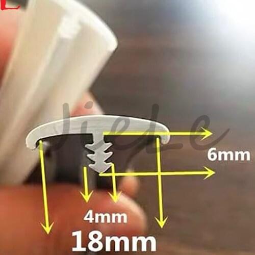 32.8ft 10m Length 18mm Width T Molding Plastic T-Molding for arcade machine cabinet mame jamma project arcade sticker