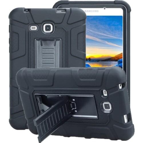 Kids Safe Armor Case For Samsung Galaxy Tab A 7.0 2016 T280 T285 Shockproof Hybrid Plastic+Soft Silicon Rubber Case +PenFilm