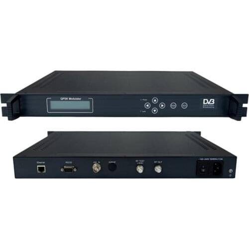 DVB-S modulator ASI to DVB-S satellite digital modulator