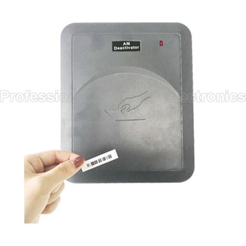 New design AM soft label deactivator 58khz with light and alarm DHL free shipping