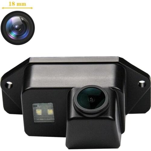 Freezzmi HD Car Rear View Reverse Camera Plate Light for Mitsubishi Lancer Lancer EX PAJERO IO Evolution GSR X Eclipse Outlander