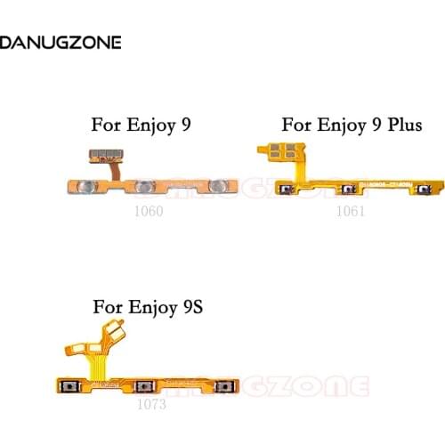 Power Button Switch Volume Button Mute On / Off Flex Cable For Huawei Enjoy 9 Plus 9S