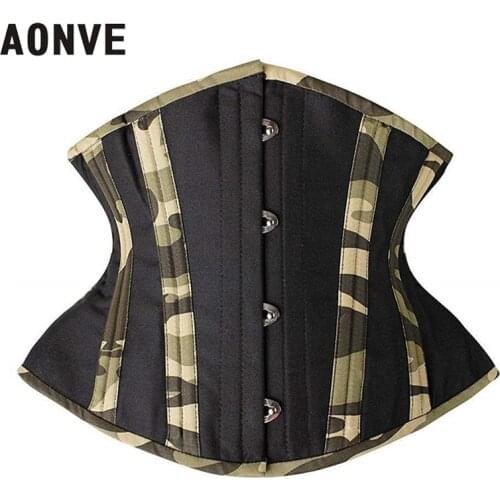 Waist Corsets Green Waist Trainer Body Shaper Lace-up Corset Womens Top Black Fitness Slimming Belt Fajas Shapewear Plus Size