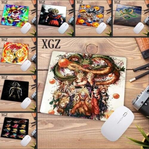 XGZ Animation Mouse Pad Rubber Non-Slip Laptop Gaming Keyboard Table Mat CS GO Dota LOL Square Mousepad 22X18CM