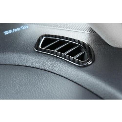 Lapetus Auto Styling Air Conditioning AC Outlet Vent Frame Cover Trim 2 Pcs / Set Fit For Nissan Teana / Altima 2014 - 2018 ABS