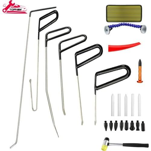 Newly Design Dent Repair Rods with Handle Paintless Dent Repair Tools for Hail Damage Repair Dent Remover