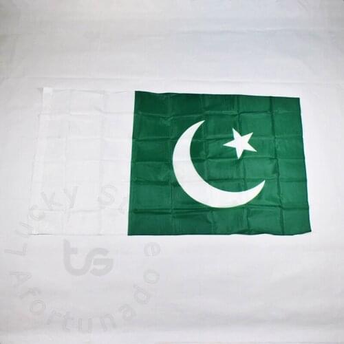 Pakistan 90*150cm flag Banner Hanging National flag for meet,Parade,party.Hanging,decoration