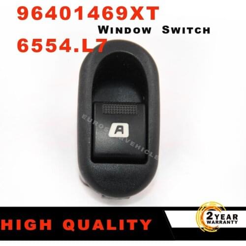 Electric Power Window Lifter regulator Control Switch 6554.L7 96401469XT Fit Citroen C2 C3 II C3 Pluriel Peugeot 1007