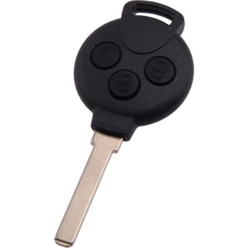 Beler 433MHz Uncut Keyless Car Remote Key Chip Control fit for Mercedes-Benz Smart Fortwo 451 2007 2008 2009 2010 2011 2012 2013